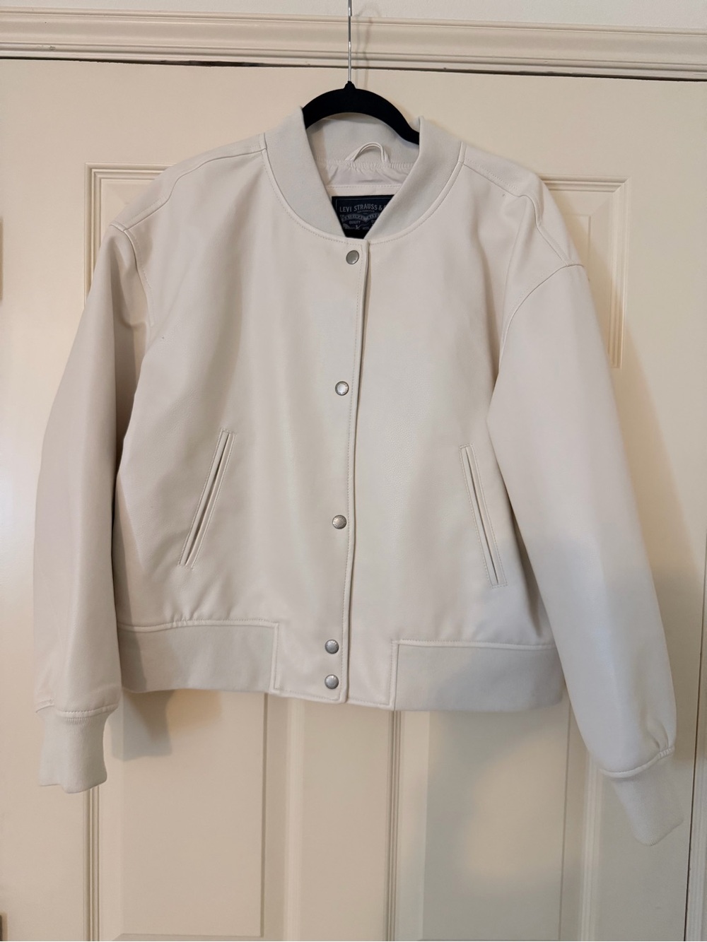 Levi's Women's Cream Bomber Jacket